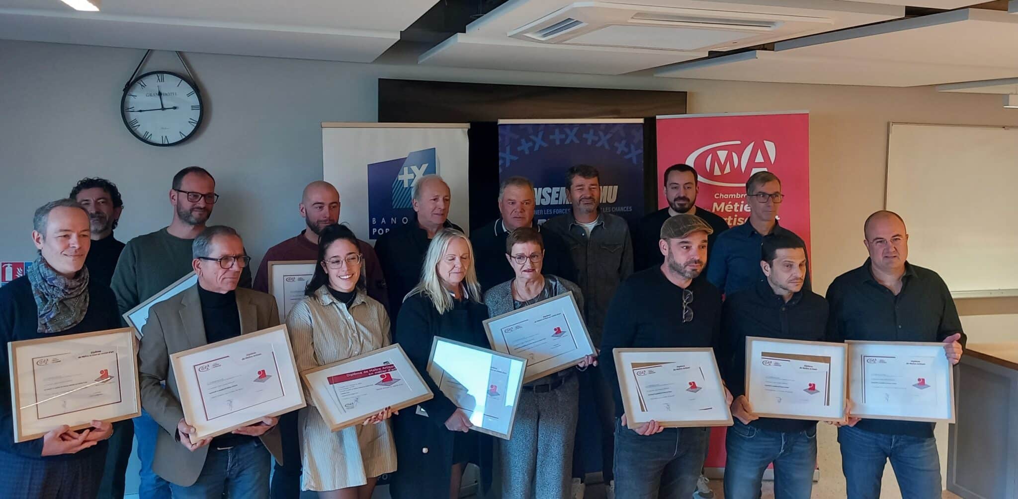 Les artisans titrés